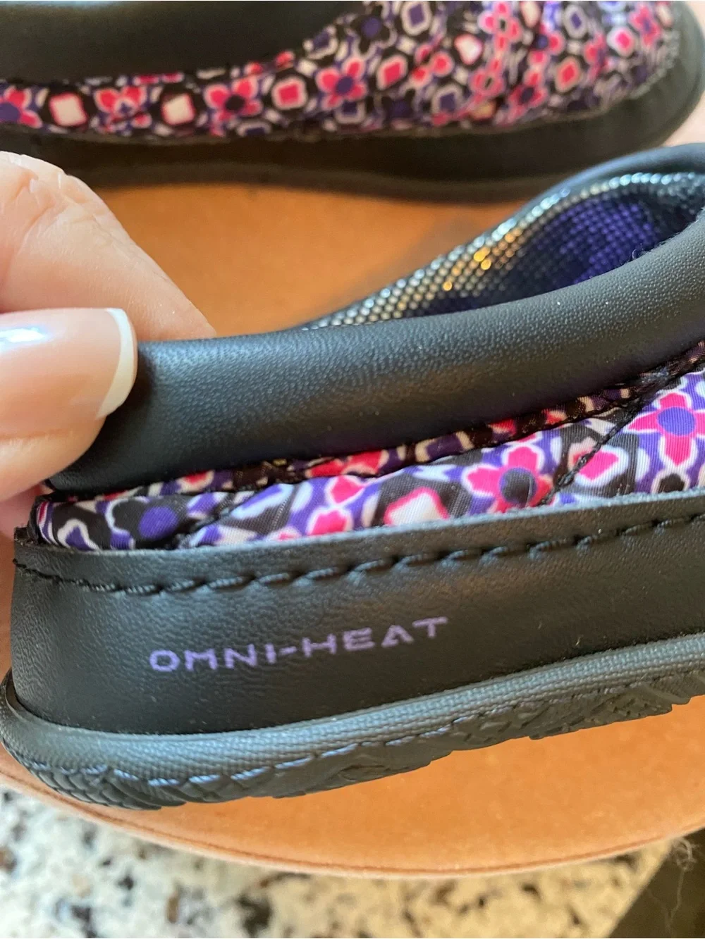 COLUMBIA Girls Packed Out OmniHeat Quilted Slippers 13